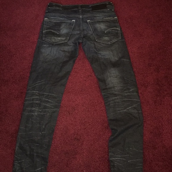 3301 Tapered Jean 28Waist X 32length - Picture 5 of 6